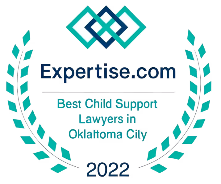 Expertise.com Best Child Support Lawyers in Oklahoma City 2022 badge